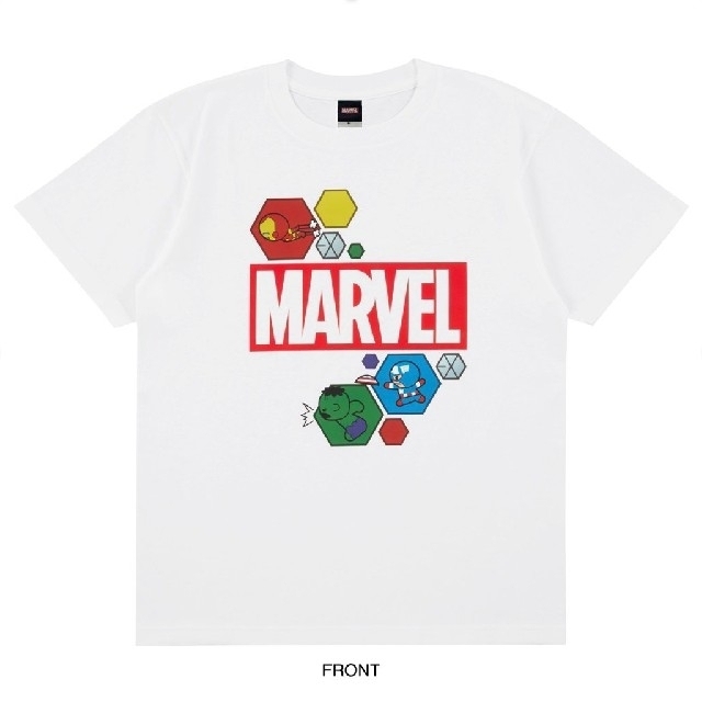 MARVEL(マーベル)の【限定グッズ】EXO-CBX と MARVELのコラボTシャツ！ エンタメ/ホビーのタレントグッズ(アイドルグッズ)の商品写真