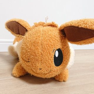 ポケモン(ポケモン)の新品♪非売品♪ポケットモンスター★くつろぎタイム★イーブイ ぬいぐるみ(ぬいぐるみ)