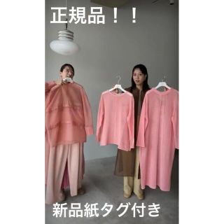 アクネ(ACNE)のクラネ正規品！！新品紙タグ付き★22年W FACE MESH ONE PIECE(ロングワンピース/マキシワンピース)