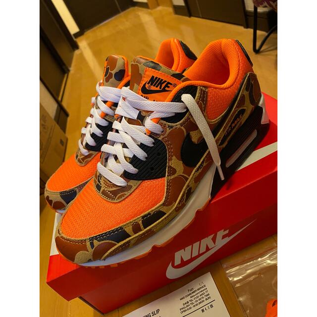 NIKE AIR MAX 90 "ORANGE CAMO"