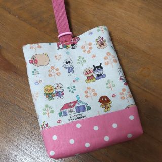 ひぃ様専用　ハンドメイド　アンパンマン　シューズ袋(シューズバッグ)