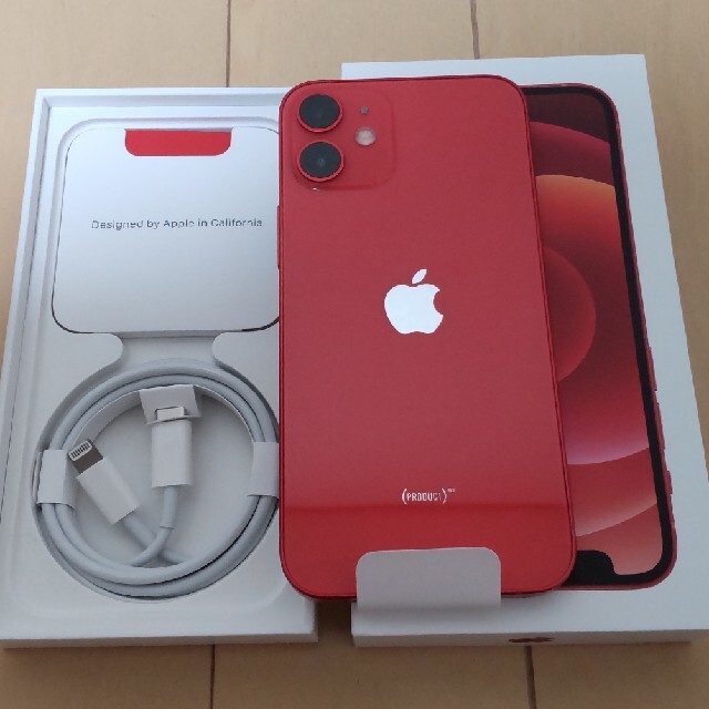 iPhone12mini 64GB 赤 新品未使用 SIMフリーの通販 by tm8thapril's ...