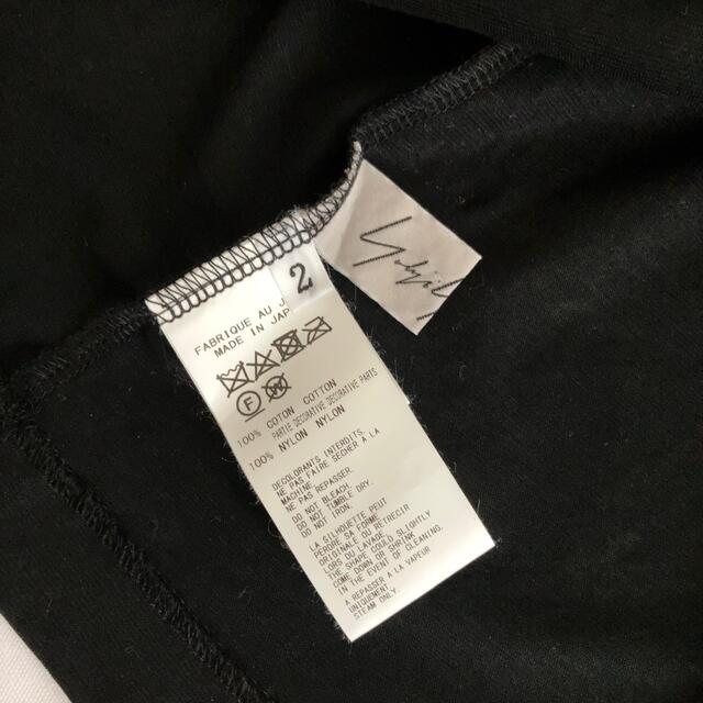 Yohji Yamamoto(ヨウジヤマモト)のYohji Yamamoto 19AW テーピング カットソー レディースのトップス(カットソー(長袖/七分))の商品写真