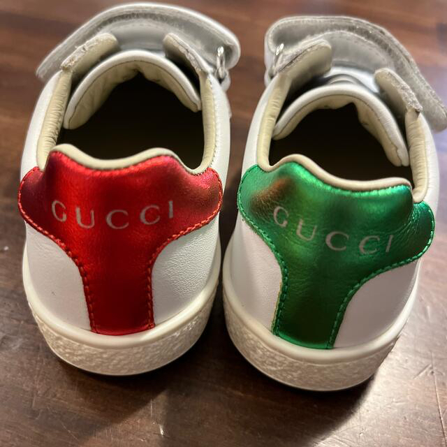 Gucci(グッチ)のGUCCI キッズスニーカー 14cm(22.13.9cm) キッズ/ベビー/マタニティのベビー靴/シューズ(~14cm)(スニーカー)の商品写真