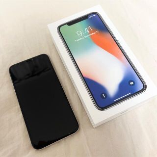 アップル(Apple)の※おっくん様 専用※【256G】ホワイト iPhoneⅩ simフリー(スマートフォン本体)