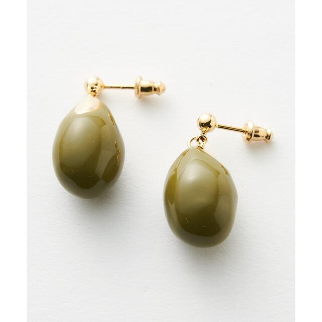 R.ALAGAN OLIVE EARRING ララガン　オリーブピアス