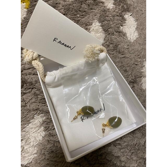 R.ALAGAN OLIVE EARRING ララガン　オリーブピアス