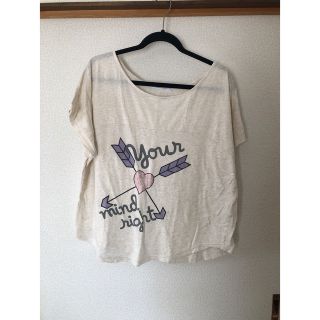 ヘザー(heather)のヘザー　Tシャツ　ハート(Tシャツ(半袖/袖なし))