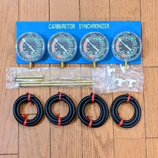 4連 ੈ✩バキュームゲージ 未使用品！(工具)