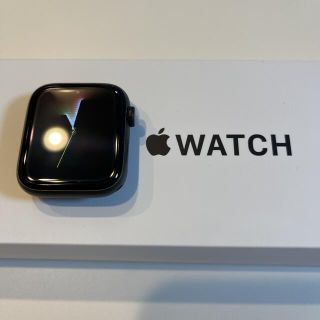 アップル(Apple)のApple Watch SE 44mm ほぼ未使用 バッテリー98% 極美品(その他)