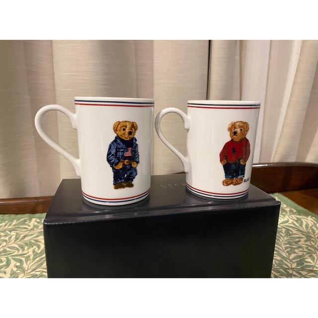 Ralph Lauren(ラルフローレン)のラルフローレン ベア マグカップ 2個セット（最終お値下げ） インテリア/住まい/日用品のキッチン/食器(グラス/カップ)の商品写真