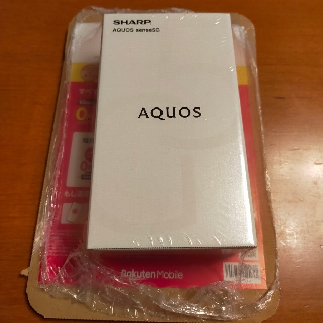 AQUOS sense5G ブラック 64 GB SH-M17 simフリー