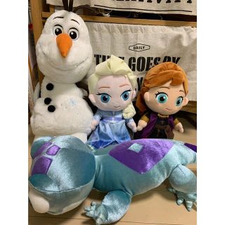 アナトユキノジョオウ(アナと雪の女王)のアナと雪の女王 ぬいぐるみ ディズニー サラマンダー抜き(キャラクターグッズ)