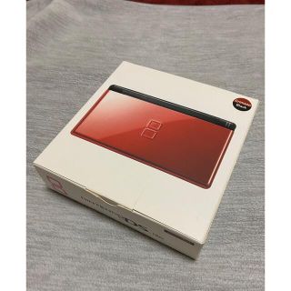 ニンテンドーDS(ニンテンドーDS)の新品　未使用　ニンテンドーDS Lite クリムゾン/ブラック(携帯用ゲーム機本体)