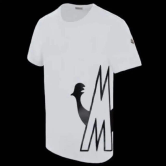 ★最新作★ MONCLER 半袖Tシャツ Ｌ　ホワイト モンクレール  入手困難