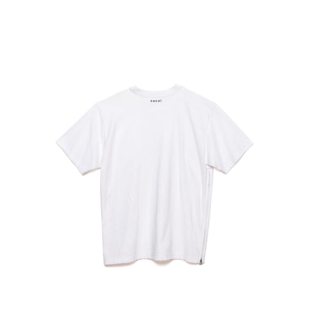 sacai Side Zip Cotton T-Shirt - Tシャツ/カットソー(半袖/袖なし)