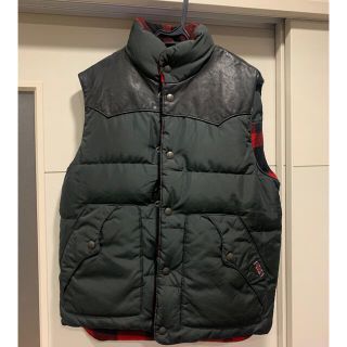 ポロラルフローレン(POLO RALPH LAUREN)の【極美品】ポロ ラルフローレン リバーシブルダウンベスト(ダウンベスト)