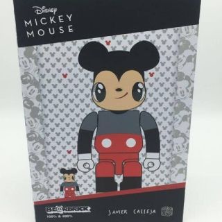 メディコムトイ(MEDICOM TOY)の希少品　激レア【ベアブリック】JavierCalleja×MICKEY コラボ(彫刻/オブジェ)