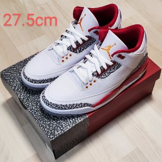 ナイキ(NIKE)のNike Air Jordan 3 Cardinal Red(スニーカー)