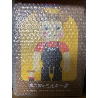 メディコムトイ(MEDICOM TOY)の【新品未開封】BE@RBRICKペコちゃんコーヒーミルキー 100％&400%(フィギュア)