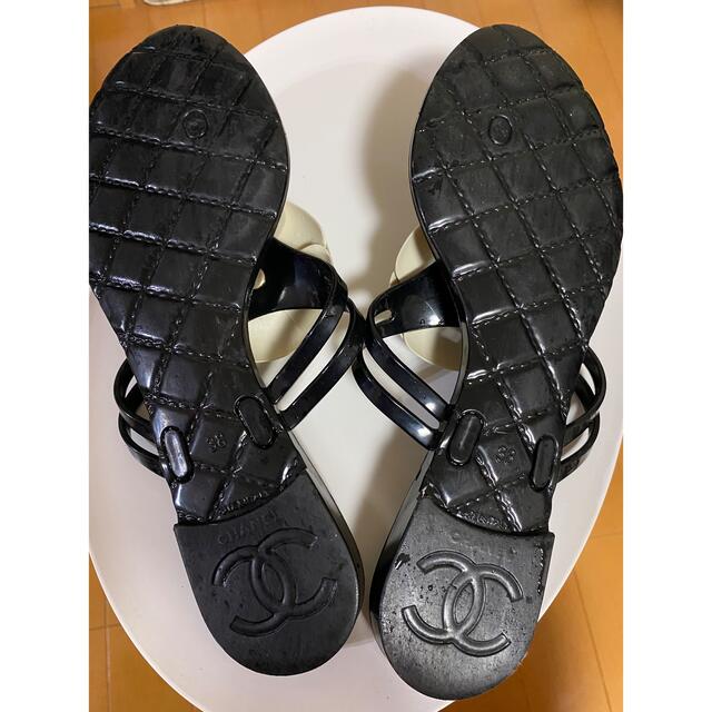 CHANEL - CHANELカメリアラバーサンダルの通販 by yuka's shop