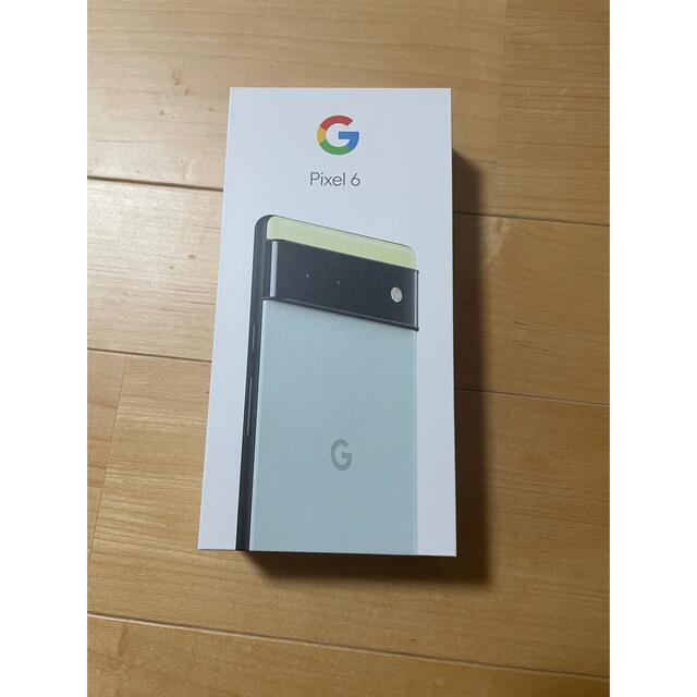 【新品】Google pixel6 Sorta Seafoam 未使用品