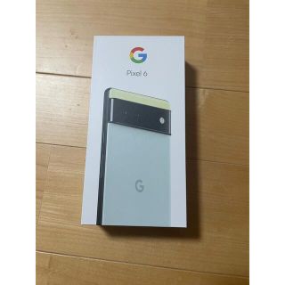 グーグルピクセル(Google Pixel)の【新品】Google pixel6 Sorta Seafoam 未使用品(スマートフォン本体)