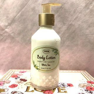 サボン(SABON)の【未使用品】SABON ボディローション ホワイトティー 200ml(ボディローション/ミルク)