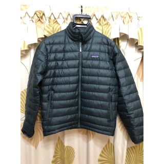 パタゴニア(patagonia)の★良品★パタゴニア メンズダウンセーター ダークグリーン/XS(ダウンジャケット)