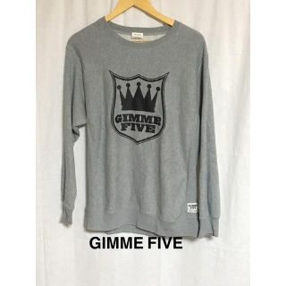 ギミファイブ(GIMME5)のGIMME FIVE ギミファイブ プリントトレーナー c-106g(スウェット)