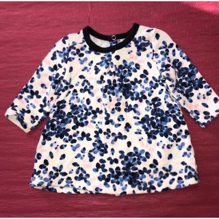 プチバトー(PETIT BATEAU)のみーひと様専用　プチバトー　チュニックワンピース　美品(ワンピース)