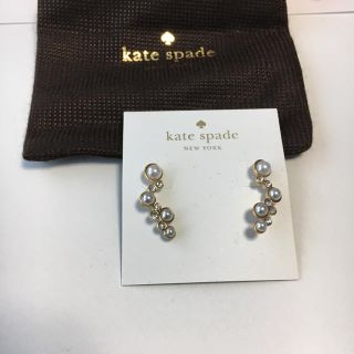 ケイトスペードニューヨーク(kate spade new york)のケイトスペードパールピアス新品未使用(ピアス)