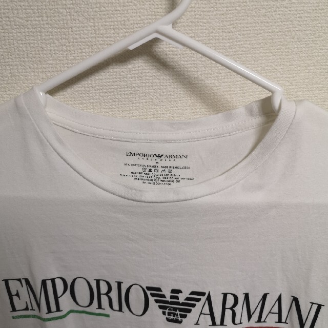 Emporio Armani(エンポリオアルマーニ)のEMPORIO ARMANI エンポリオ・アルマーニ Tシャツ Mサイズ 中古品 メンズのトップス(Tシャツ/カットソー(半袖/袖なし))の商品写真