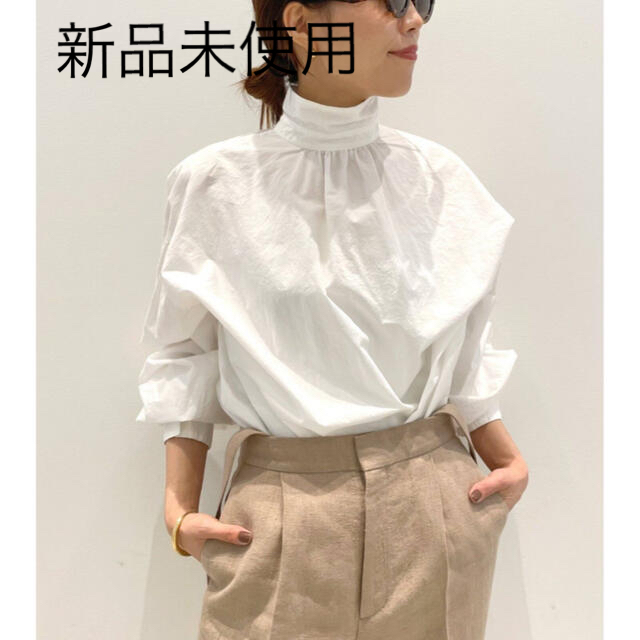 L'Appartement DEUXIEME CLASSE(アパルトモンドゥーズィエムクラス)の新品L'Appartement【グッドグリーフ】Gather Blouse   レディースのトップス(シャツ/ブラウス(長袖/七分))の商品写真