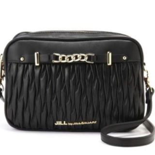 ジルバイジルスチュアート(JILL by JILLSTUART)のジルバイジルスチュアート パフィーポシェット 黒(ショルダーバッグ)