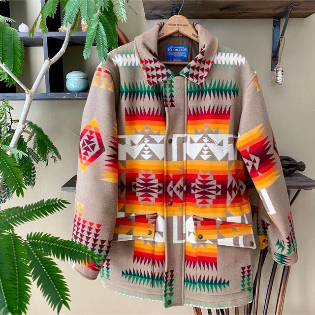 激レア PENDLETON ペンドルトン チーフジョセフ ジャケット 白 S 