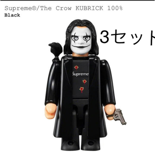 シュプリーム(Supreme)の3個　supreme the crow Kubrick 100%(その他)