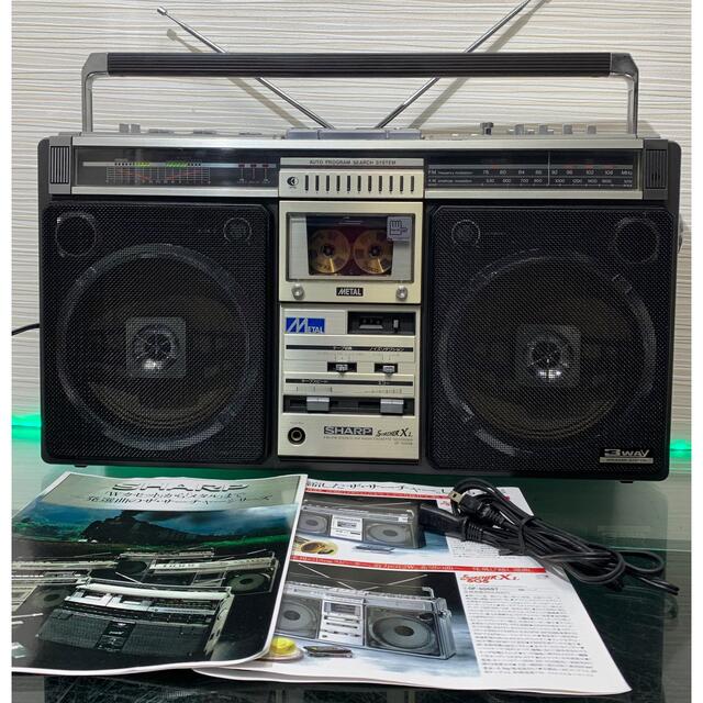 内臓Bluetooth変更可能シャープ SHARPラジカセ　GF-505ST