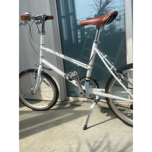 Bianchi(ビアンキ)の送料込　ブルーノ　ミキスト　ミニベロ　 ホワイト　白　未使用車 スポーツ/アウトドアの自転車(自転車本体)の商品写真