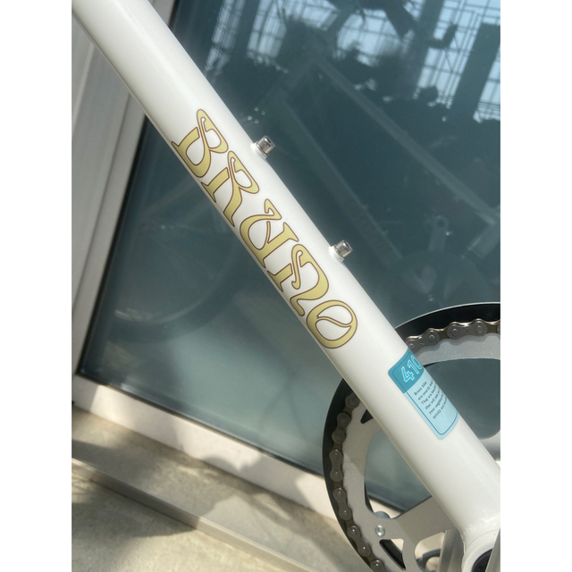 Bianchi(ビアンキ)の送料込　ブルーノ　ミキスト　ミニベロ　 ホワイト　白　未使用車 スポーツ/アウトドアの自転車(自転車本体)の商品写真