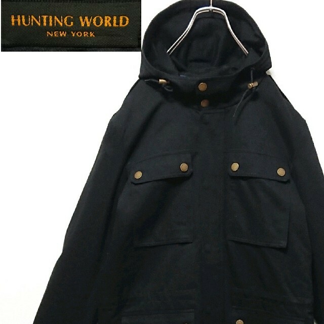 HUNTING WORLD NEW YORK フーディ メンズ ブルゾン