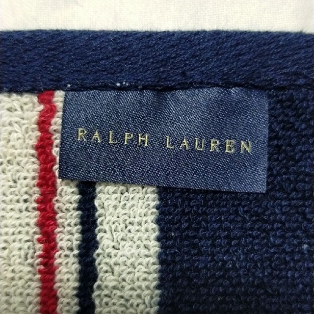 Ralph Lauren(ラルフローレン)のラルフローレン　タオルハンカチ　新品未使用品 レディースのファッション小物(ハンカチ)の商品写真