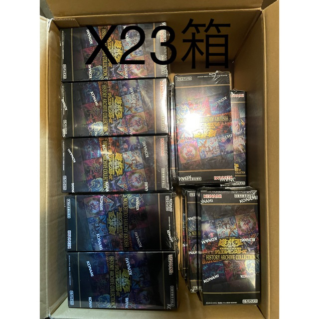 遊戯王　ヒストリーアーカイブコレクション22箱　HISTORY ARCHIVEBox/デッキ/パック