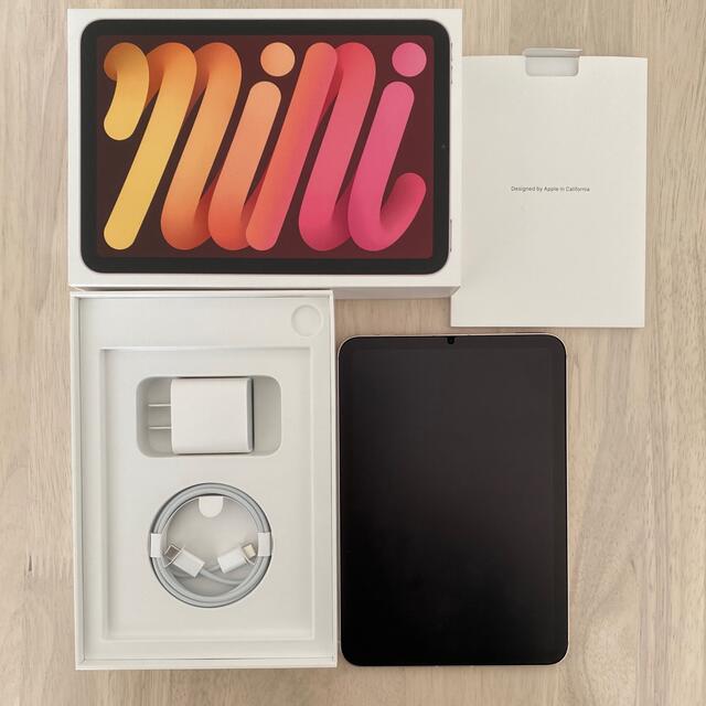 有バッテリー駆動時間iPad mini 6 64GB ピンク cellular SIMフリー