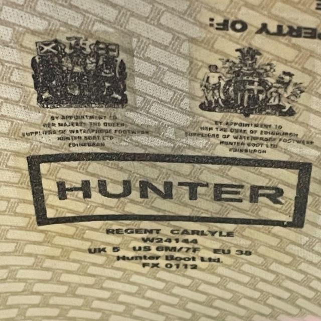 HUNTER(ハンター)のハンター レインブーツ UK5 レディース - レディースの靴/シューズ(レインブーツ/長靴)の商品写真