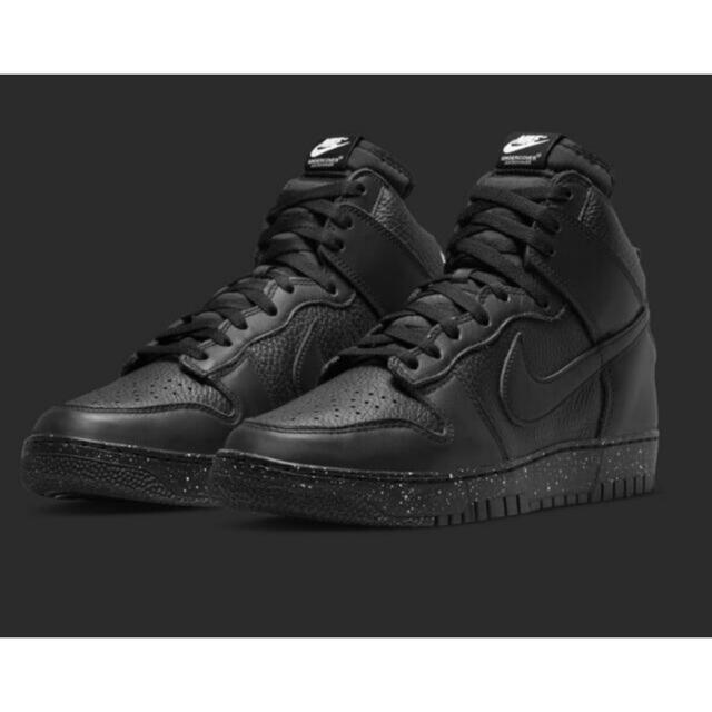 NIKE DUNK HI 1985 UNDERCOVERブラック状態