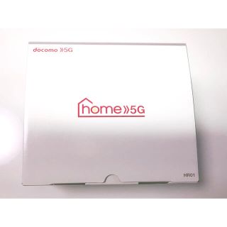 エヌティティドコモ(NTTdocomo)のdocomo home5G HR01 DarkGray(PC周辺機器)