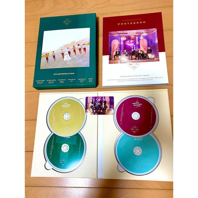 CDBTS MEMORIES OF 2016 DVD トレカ付