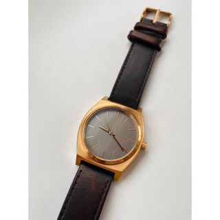 ニクソン(NIXON)の【電池新品の美品】NIXONのTIME TELLER ホーウィンレザーベルト☆(腕時計(アナログ))