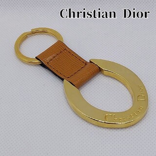 ディオール(Christian Dior) キーホルダー(レディース)（ゴールド/金色 